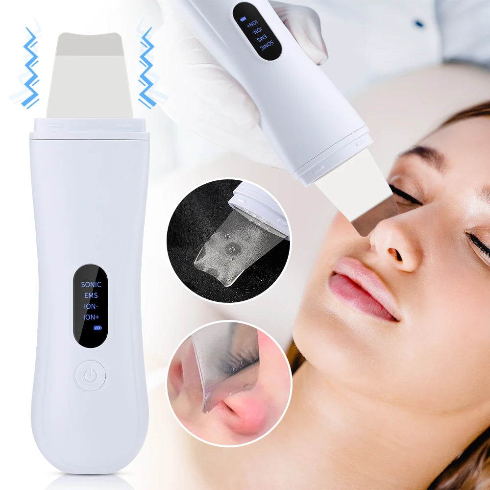 Ultrasonic Skin Scrubber: Ion Facial Cleanser