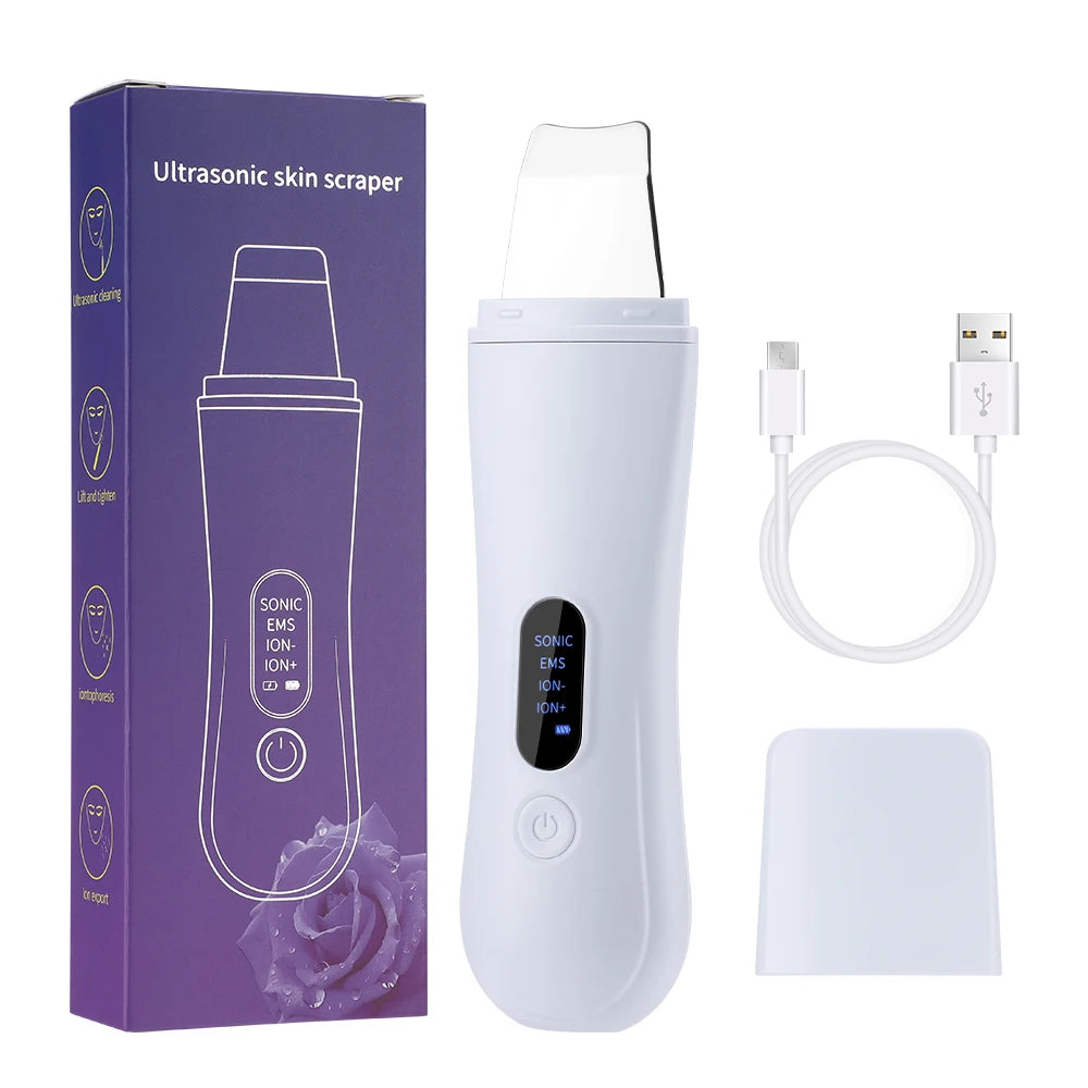 Ultrasonic Skin Scrubber: Ion Facial Cleanser