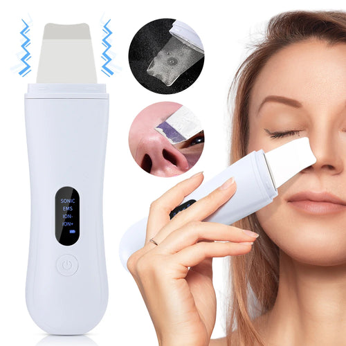 Ultrasonic Skin Scrubber: Ion Facial Cleanser